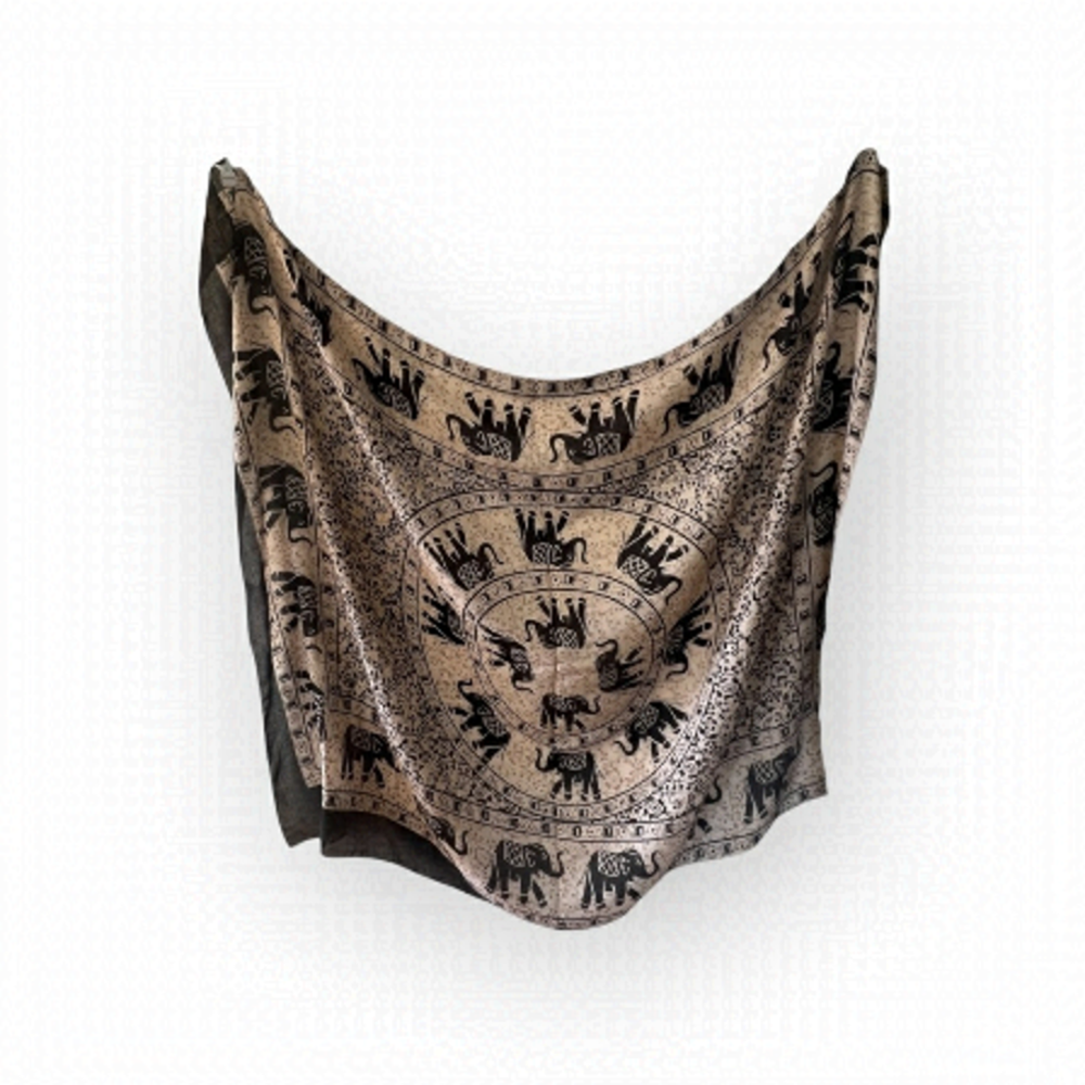 New poly elephant scarf